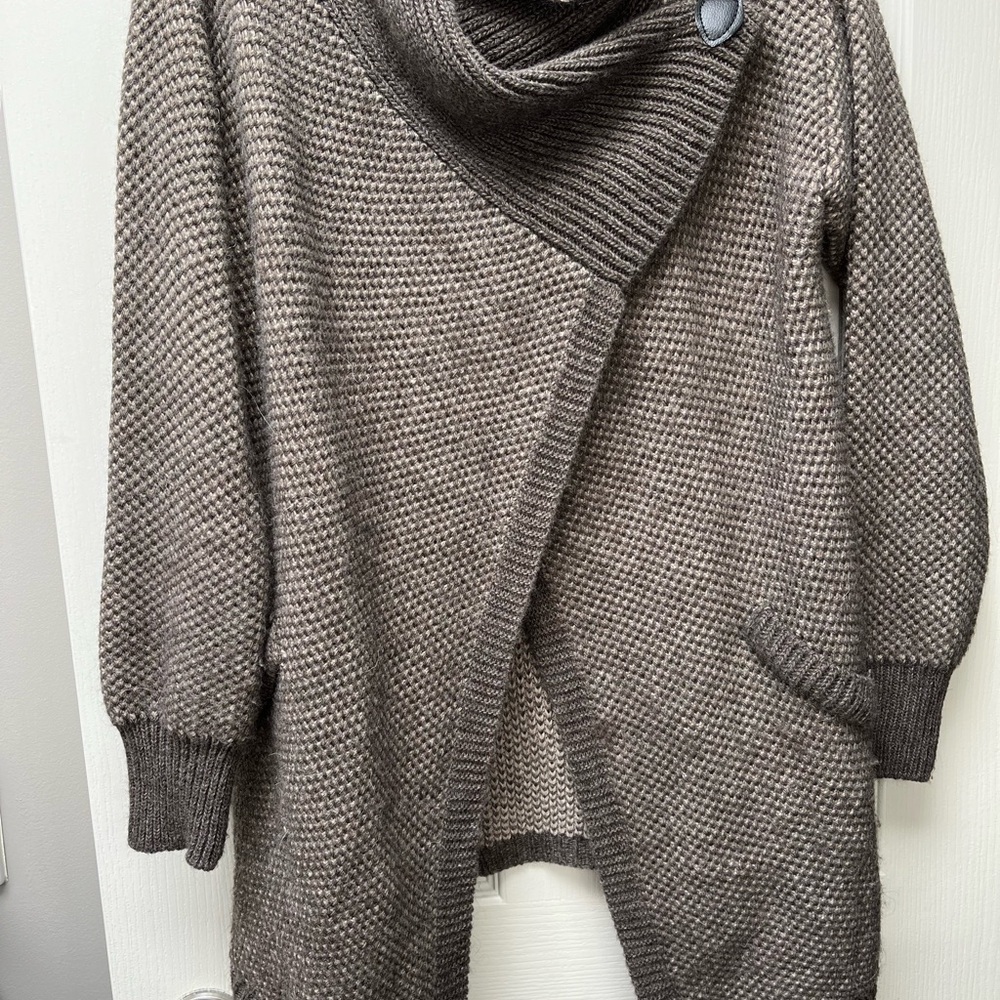 Cozy Gray Knit Sweater